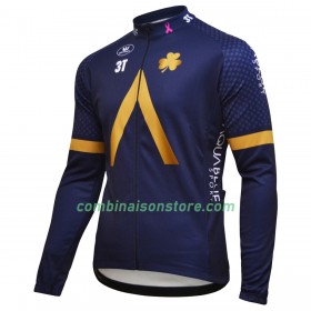Maillot 2018 Aqua Blue Sport Manches Longues N001